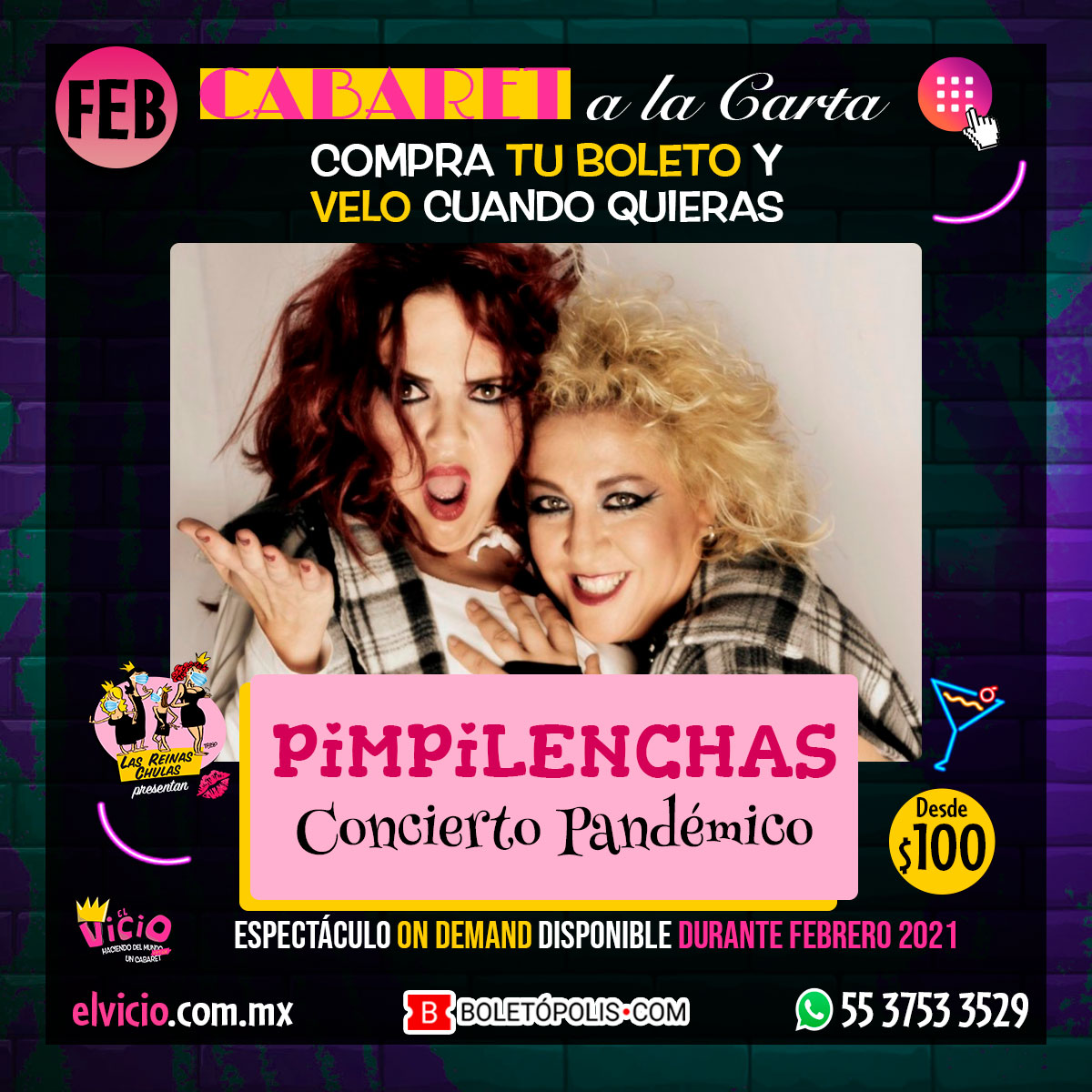 Pimpilenchas: Concierto Pandémico