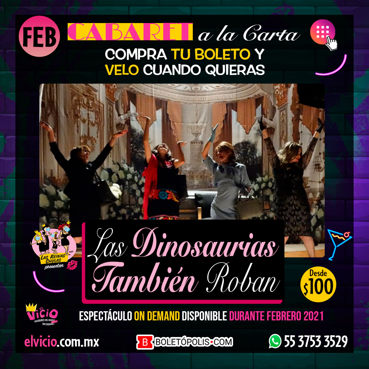 Las Dinosaurias También roban