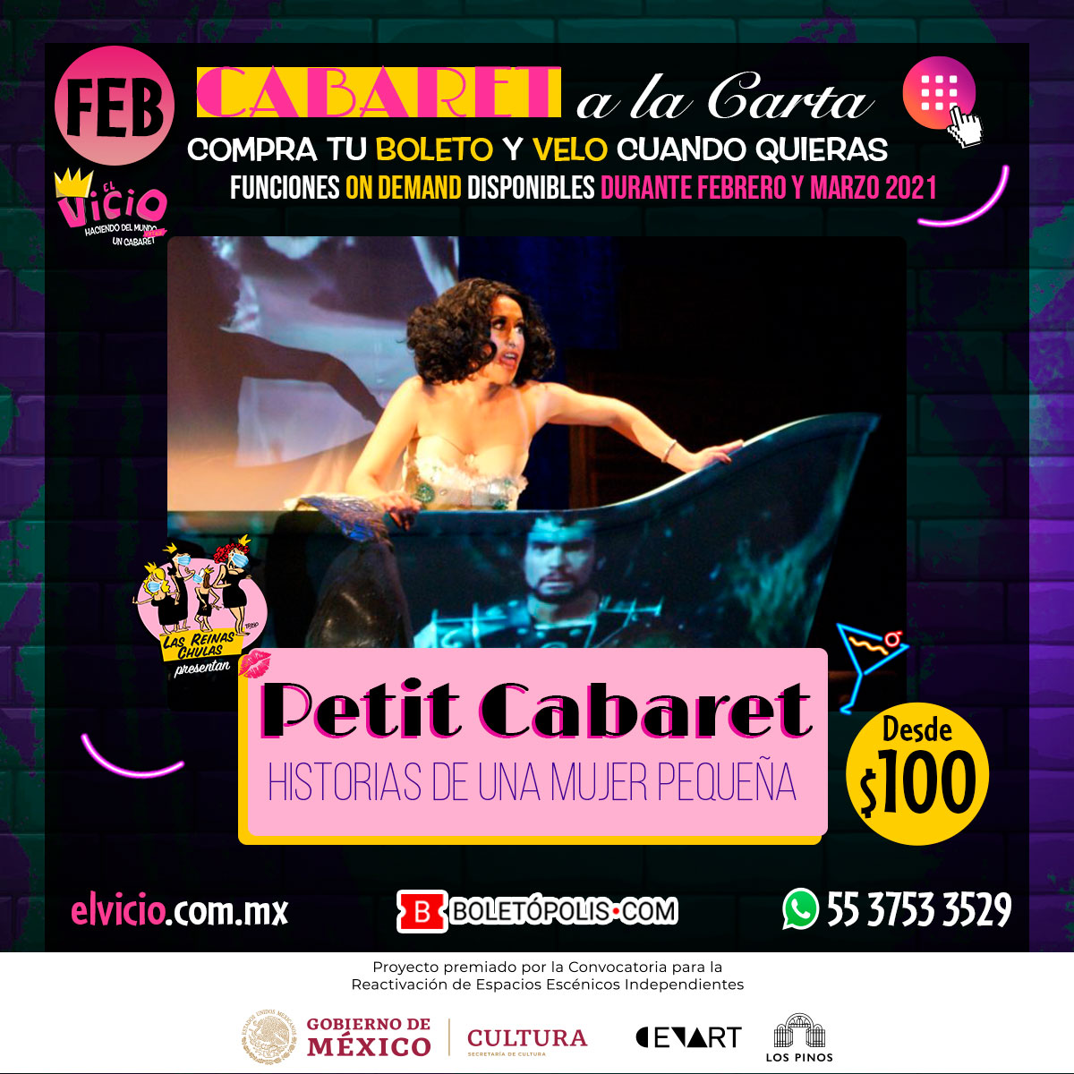 Petit Cabaret: Historias de Una Mujer Pequeña
