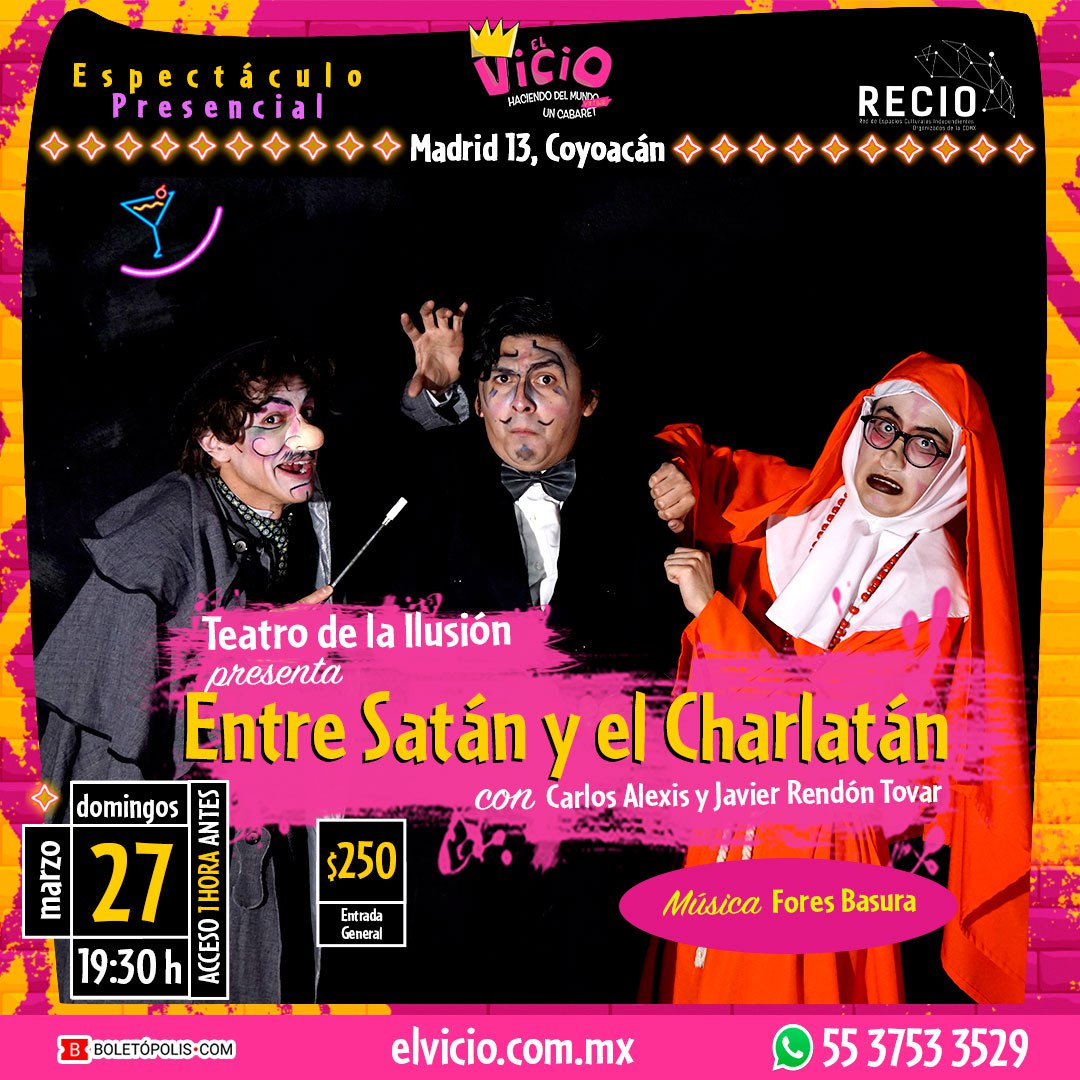 Entre Satán y El Charlatán