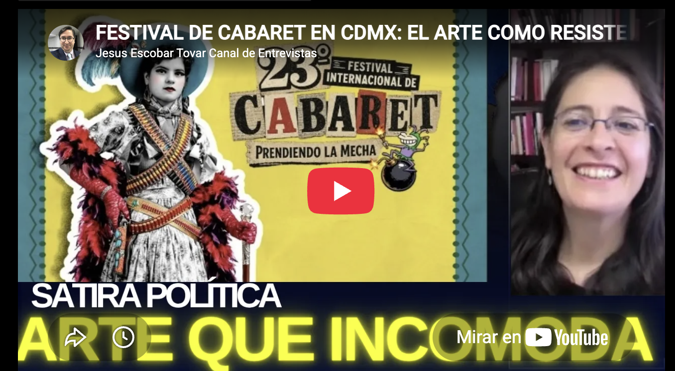 Mira la charla que tuvo la Reina Chula Ceci Sotres con el periodista Jesús Escobar sobre el arte como resistencia y crítica política en el marco de la edición 23 del Festival Internacional de Cabaret