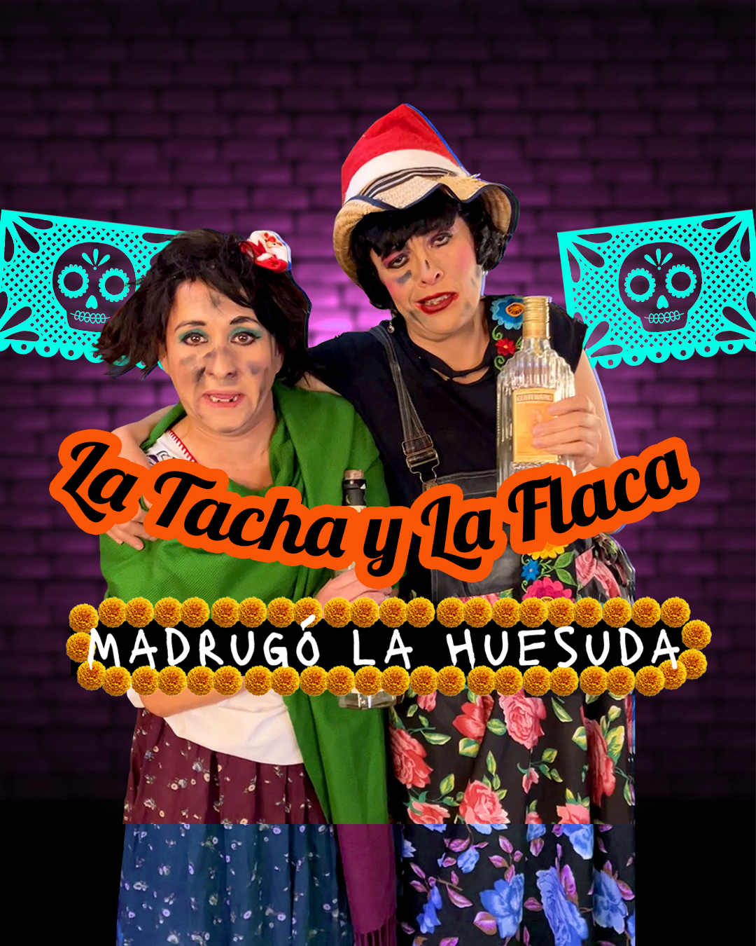 La Reina Chula Ceci Sotres invita al auditorio del programa Capital por cual a las funciones de La Tacha y La Flaca del 10 y 17 de octubre en El Vicio